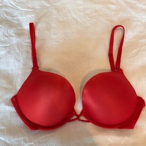 Orange Victoria Secret Bombshell Bra